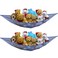 Simple Houseware 2 Pack Stuffed Animal Toy Hammock Net, Dark Blue