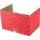 Really Good Stuff Standard Testing Privacy Shields Set of 12, Red