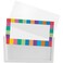 Really Good Stuff BasketBin Label Holders with Labels, 12-Pack