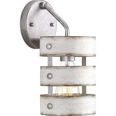 Progress Lighting Gulliver Wall Sconce Light, Antique Whitewashed