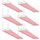 Sunco Lighting Sunco 6 Pack 4FT Full Spectrum LED Grow Lights, 80W, Super Bright