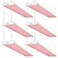 Sunco Lighting Sunco 6 Pack 4FT Full Spectrum LED Grow Lights, 80W, Super Bright