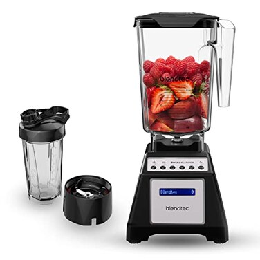 Blendtec Total Blender Classic (Black, WildSideJarGO Bottle
