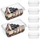 JECOMPRIS Tiramisu Boxes with Lids, 20 Pack Clear Cake Containers