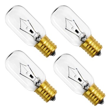 Wadoy 6912W1Z004B Microwave Light Bulb, 125V 30W E17 Base, 4 Pack
