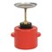 Eagle P-711 Plunger Polyethylene Safety Can, 1 Quart Capacity, Red