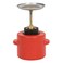 Eagle P-711 Plunger Polyethylene Safety Can, 1 Quart Capacity, Red