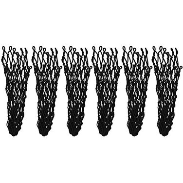 Estink Cotton Thread Pool Table Net Pockets, 6-Pack 13.8-Inch Drop