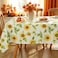 SASTYBALE Fall Sunflower Tablecloth Rectangle 52 x 70 Inch, Yellow
