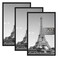 upsimples 11x17 Poster Frame, Easy Slide-In Assembly, Black, 3 Pack
