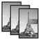 upsimples 11x17 Poster Frame, Easy Slide-In Assembly, Black, 3 Pack