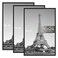 upsimples 16x24 Poster Frame, Easy Slide-In Assembly, Black, 3 Pack