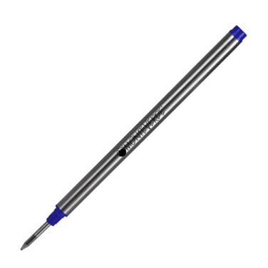 Monteverde Rollerball Refill to Fit Montblanc, Medium, Blue, 2 Pack