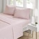 Intelligent Design Microfiber TXL Bed Sheet Set, 3 Piece, Pink Cats
