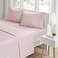 Intelligent Design Microfiber TXL Bed Sheet Set, 3 Piece, Pink Cats