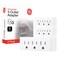 GE Outlet Extender, 3 Pack, 3 Outlet Multi Plug Wall Power Splitter
