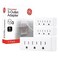 GE Outlet Extender, 3 Pack, 3 Outlet Multi Plug Wall Power Splitter