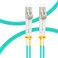 FLYPROFiber- LC to LC Fiber Patch Cable OM4 Multimode 2M/7ft 4 Pack