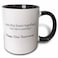 3dRose Happy 22nd Anniversary - 198852 Hours 11oz Two-Tone Black Mug