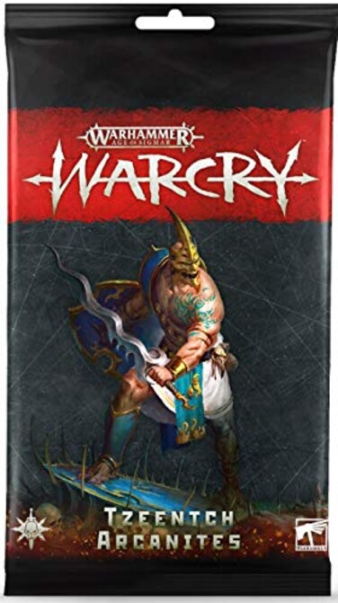 Games Workshop Warhammer AoS - Warcry : Tzeentch Arcanites Card Pack