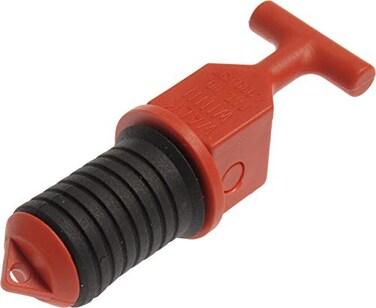 Hillman The Group 58260 Floating Drain Plug, 3/4-Inch , 2-Pack , Red