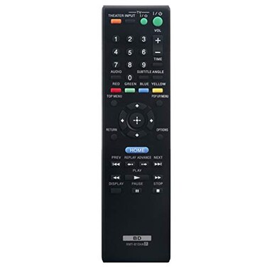 ZdalaMit RMT-B104A Replacement Remote Applicable for Sony Blu-ray Disc Player