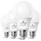 hansang A19 LED Bulb 60W E26 Base, 2700K Soft White Warm Light Bulbs