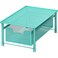Simple Houseware Stackable Cabinet Basket Drawer Organizer, Turquoise
