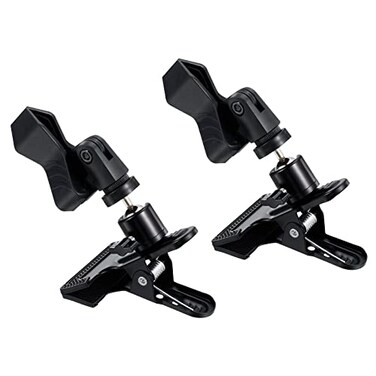 PATIKIL Embroidery Hoop Holder Clip 360° Adjustable Table Clamp 2Pack