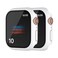 HANKN 2 Pack Matte Hard Case for Apple Watch Series 9 8 7 41mm, White