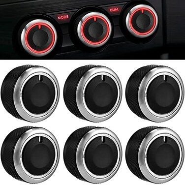 Frienda 6 Pcs AC Control Knob Compatible with Accessories Replacement