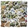 FUNWING Military Equipment Stickers50Pcs Army Theme Waterproof Vinyl Decals