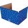 Really Good Stuff Large Privacy Shields Set of 12, Blue, Matte Finish