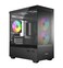 Apevia Phantom-MESH-BK Micro-ATX Mesh PC Case with 5X 120MM ARGB Fans