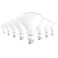 Sunco Lighting Sunco 8 Pack BR40 LED Flood Light Bulb, E26, 17W=100W, 5000K Daylight