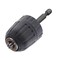 Yakamoz Keyless Drill Chuck Converter, 0.8-10mm 1/4" Hex Quick Change