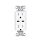 Eaton USB-C Charger with TR Duplex Receptacle Without Wallplate, White