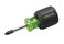 Greenlee 0153-32C Stubby Screwdriver, Phillips Tip, No.2 by 1-1/4-Inch