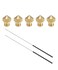 kweiny MK10 Brass Nozzle M7 for 3D Printer Makerbot and Cleaning Tools