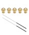 kweiny MK10 Brass Nozzle M7 for 3D Printer Makerbot and Cleaning Tools