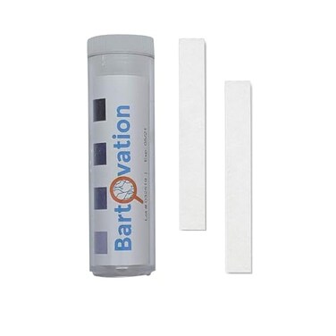 Bartovation Chlorine Sanitizer Paper Test Strips, 10-200 ppm, 100-Pack