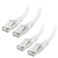 Cable Matters [Cat8 Certified] 40Gbps Shielded Cat 8 Cable, 3ft, White