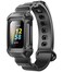 SUPCASE for Fitbit Charge 6 2023 / Charge 5 2021 Band with Case, Black