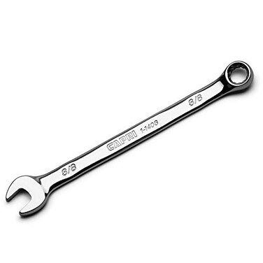 Capri Tools 3/8-inch Combination Wrench, 12 Point, SAE, Chrome (1-1403