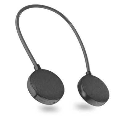 VANPEUSO Neckband Bluetooth Speaker, Portable Wireless Neck Speaker V-906(Black
