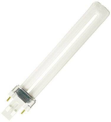 LEDVANCE Sylvania Dulux S CFL Compact Fluorescent Light Bulb, 2 Pin, 13W, 1 Pack