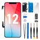 Risidamoy for iPhone 12 12 Pro Screen Replacement with Ear Speaker 6.1