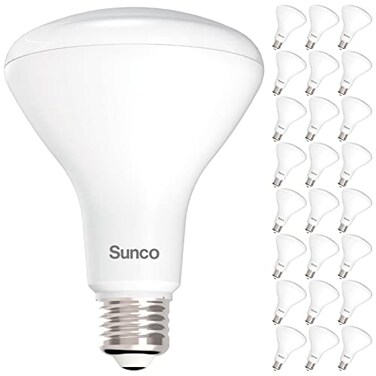 Sunco Lighting Sunco 24 Pack BR30 LED Bulb Flood Light, E26, 11W=65W, 2700K Soft White