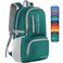 ZOMAKE Lightweight Packable Backpack, 35L Foldable Daypack (Dark Green