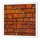 3dRose Brick Wall Pattern 10x10 Iron on Heat Transfer for White Material